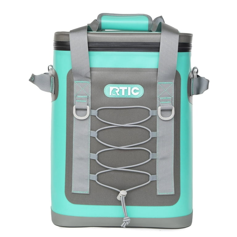 RTIC Soft Pack 40 Seafoam Teal Cooler Camping SoftPak Flipper Hopper NEW  2020