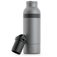 thumbnail image 1 of RTIC Bottle Chiller Water Bottle Insulated Cooler for 12oz Glass Soda Bottle or 16oz Aluminum Bottle, Double Wall Vacuum Insulation, Stainless Steel Sweat Proof with Built-In Bottle Opener, Graphite, 1 of 5