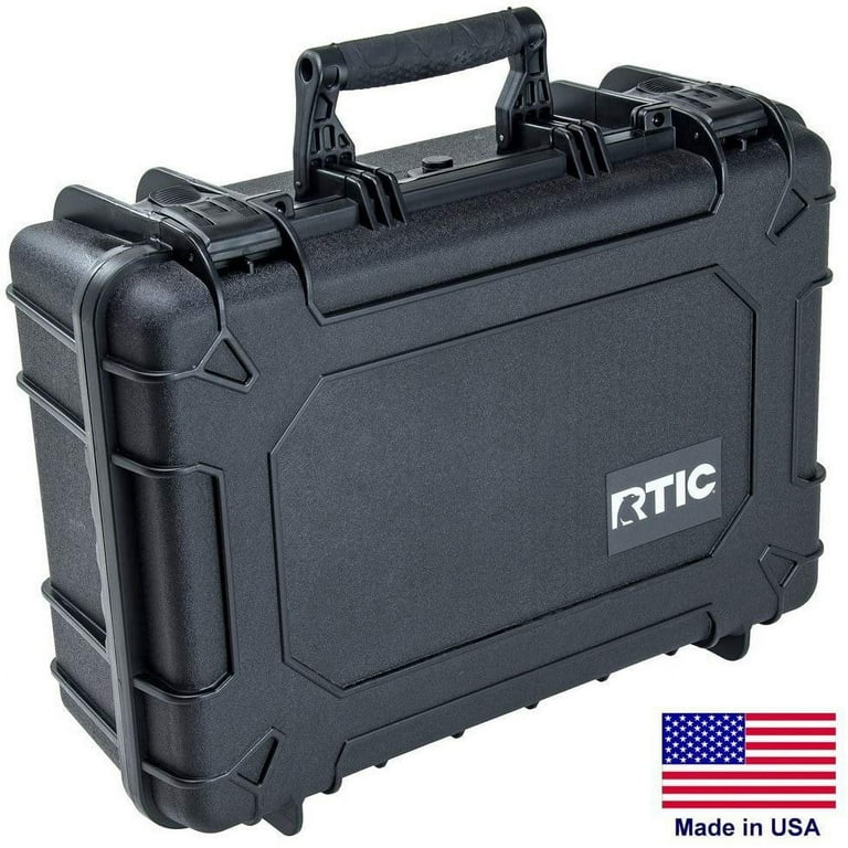 RTIC Medium Black Travel Carrying Case, 16
