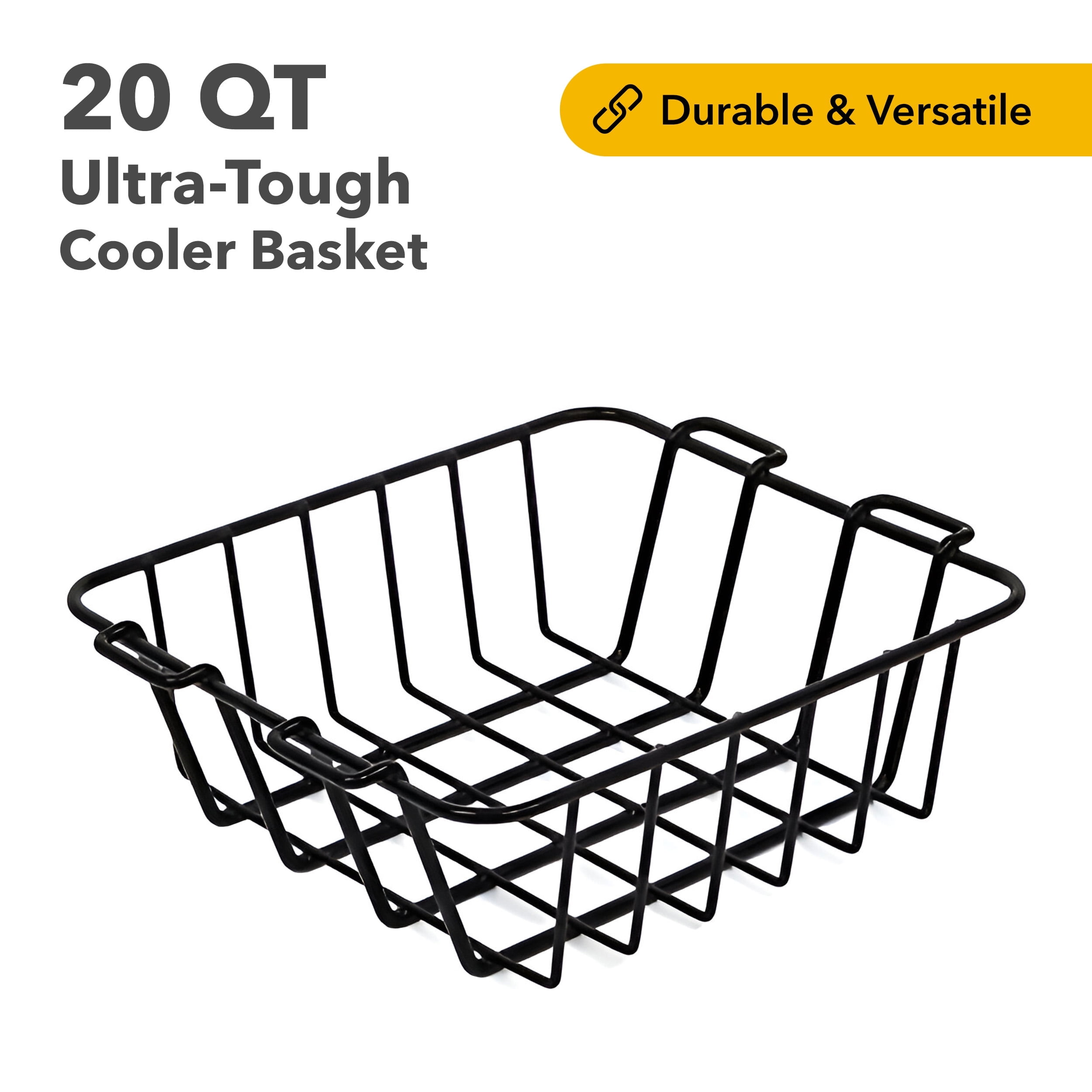 RTIC Ultra-Tough Cooler Basket, 65 qt with Tray Insert for