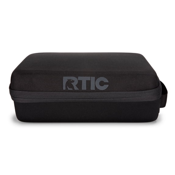 RTIC Day Packer Insulated Lunch Box with Waterproof Fabric, Black