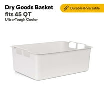 RTIC Dry Goods Basket, for 45 QT Ultra-Tough Cooler, White