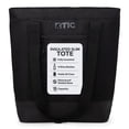 thumbnail image 1 of RTIC Everyday Insulated Slim Tote Bag, 15 Ltr Cooler Bag, Leak-Free Interior, Black, 1 of 8