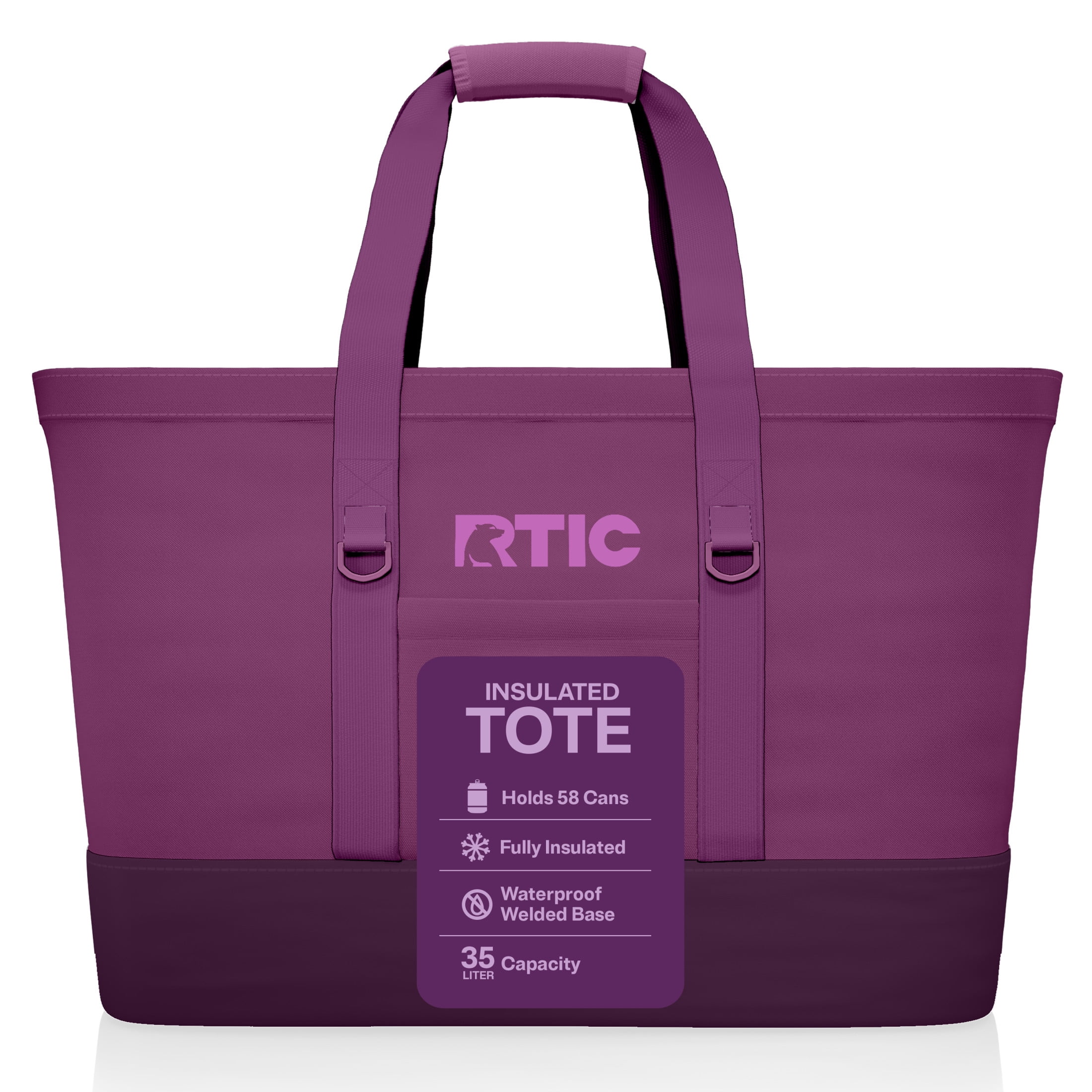 RTIC 58-Can, 35 Ltr, Insulated Tote Bag, Cooler Bag with Leak-Free