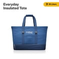 thumbnail image 1 of RTIC 58-Can, 35 Ltr, Insulated Tote Bag, Cooler Bag with Leak-Free Interior, Navy, 1 of 9