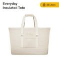 thumbnail image 1 of RTIC Everyday Insulated Tote Bag, 35 Ltr Insulated Cooler Bag, Leak-Free Interior, Fits 58 Cans, Sand, 1 of 5