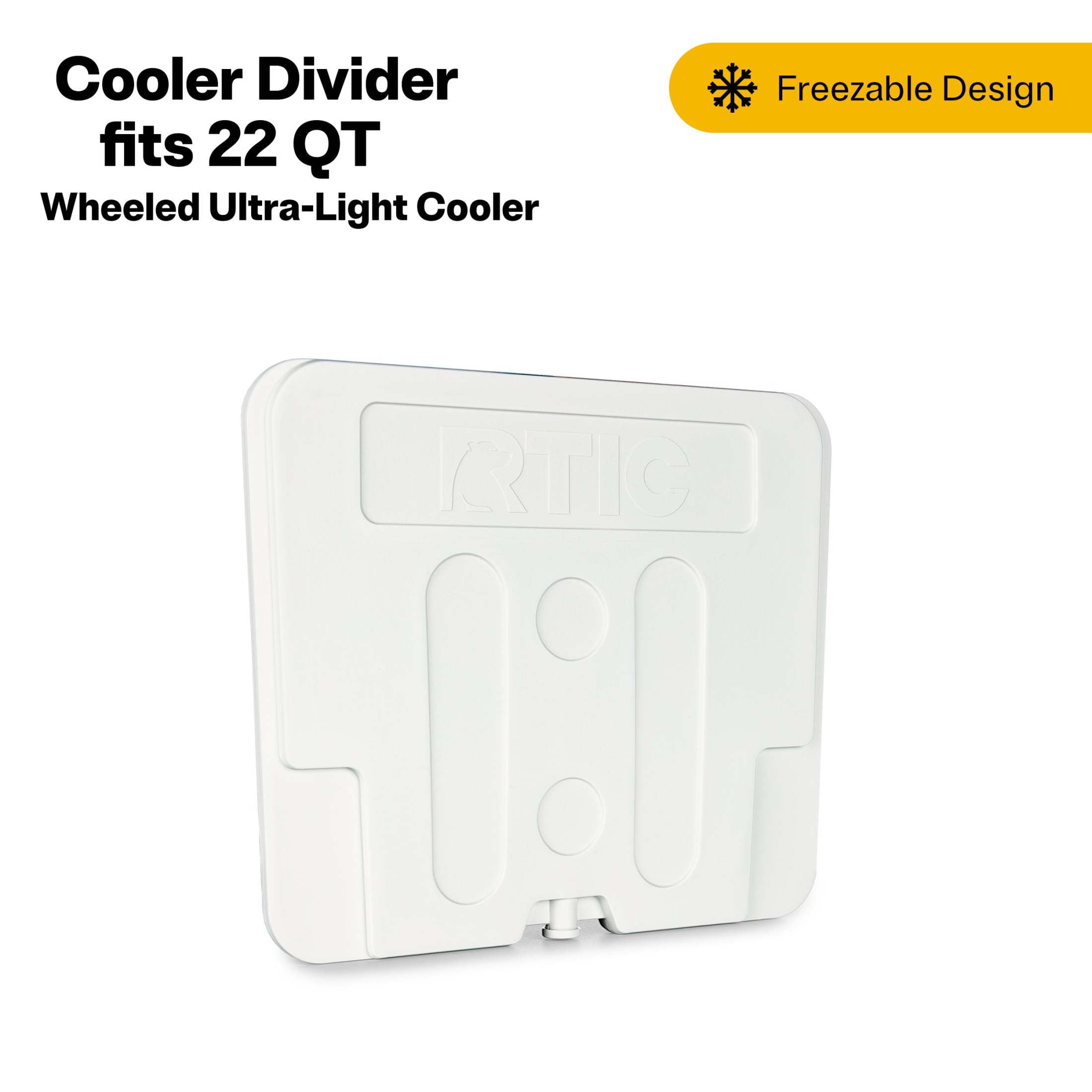 RTIC Freezable Cooler Divider, for Ultra-Light Cooler, fits