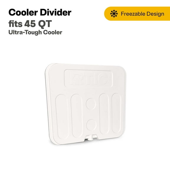 RTIC Freezable Cooler Divider, for 45 QT Ultra-Tough Cooler, White