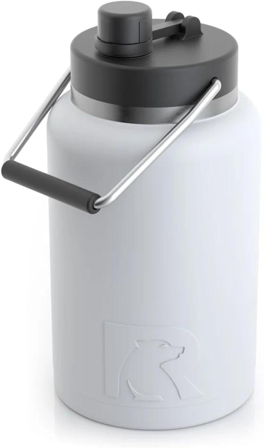 RTIC Half Gallon Jug, Durable Stainless Steel Insulated Jug with Built