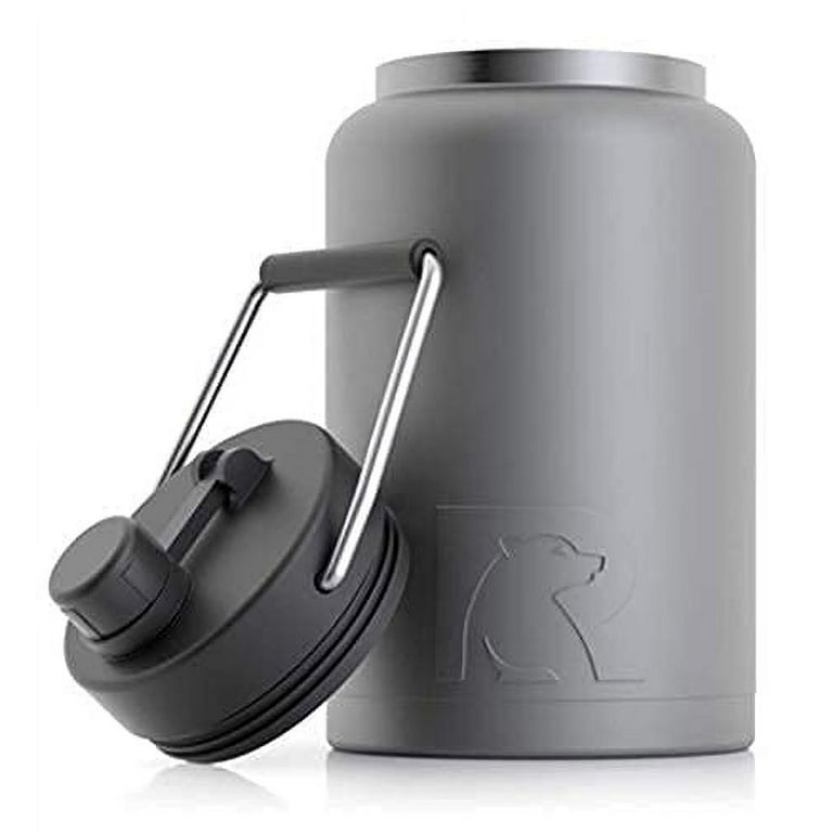 RTIC Half Gallon Jug with Handle, Vacuum Insulated Water Bottle Metal  Stainless Steel Double Wall Insulation, Thermos Flask Hot and Cold Drinks,  Sweat