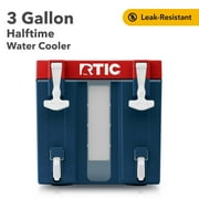 RTIC Halftime Water Cooler, 3 Gallon Hard-Sided Water Cooler, Patriot