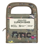 RTIC Insulated Lunch Bag, Soft-Sided Freezable & Collapsible Cooler, Happy Camper