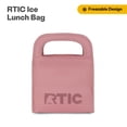 thumbnail interactive-video image 1 of RTIC Ice Lunch Bag, Soft-Sided, Insulated Lunch Bag, Freezable, Collapsible, Dusty Rose, 1 of 9