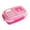 Hot Pink, variant on RTIC Lunch Container, 5-Piece Food Container, BPA Free, Microwave Safe, Black