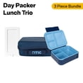 thumbnail image 1 of RTIC Lunch Trio, Lunch Box, Container and Ice Pack, Insulated, Leak Proof, Navy, 1 of 7