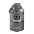 thumbnail interactive-video image 1 of RTIC One Gallon Ceramic Lined Insulated Outback Water Bottle Jug, Leak Proof, Graphite, 1 of 9