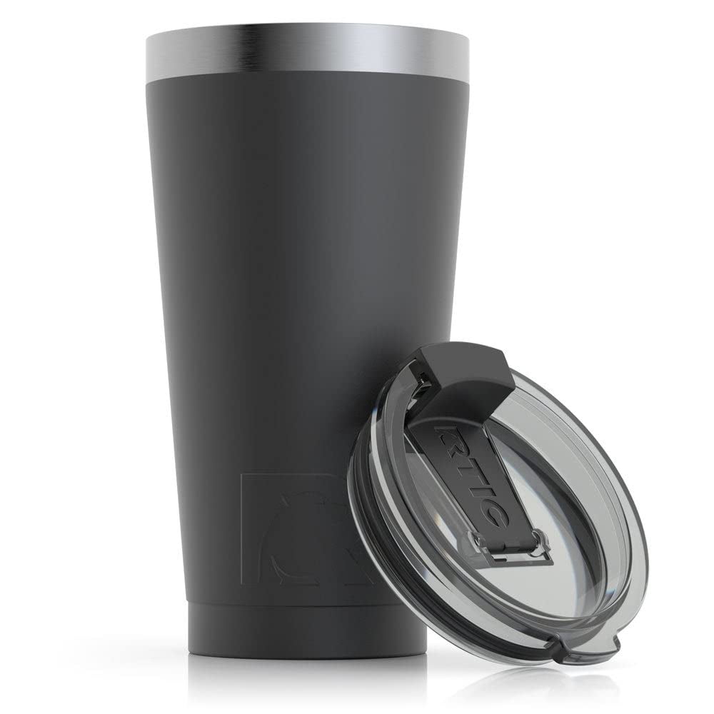 RTIC 30 oz Thermal Tumbler Stainless Steel Coffee Mug Travel Cup (Matte  Black)