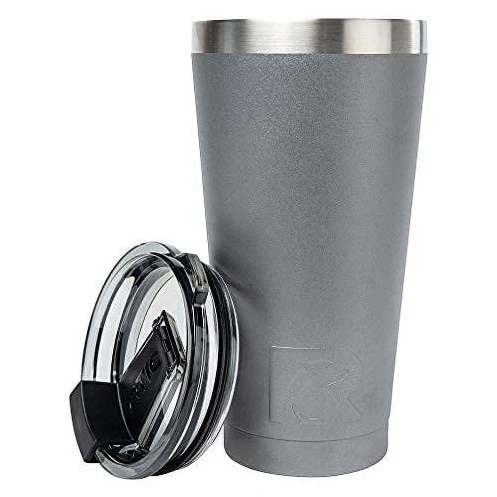 RTIC Pint 16 oz Insulated Tumbler Stainless Steel Metal Coffee, Frozen  Cocktail, Drink, Tea Travel Cup with Lid, Spill Proof, Hot and Cold,  Portable Thermal Mug for Car, Camping, Navy 