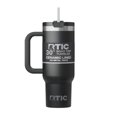 thumbnail image 1 of RTIC Road Trip 30 oz Leak-Resistant Straw Lid Ceramic Lined Tumbler, Black, 1 of 7