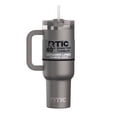 thumbnail image 1 of RTIC Road Trip 40 oz Leak-Resistant Straw Lid Ceramic Lined Tumbler, Graphite, 1 of 9