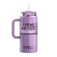 thumbnail image 1 of RTIC Road Trip 64 oz Leak-Resistant Straw Lid Ceramic Lined Tumbler, Lavender Glitter, 1 of 9