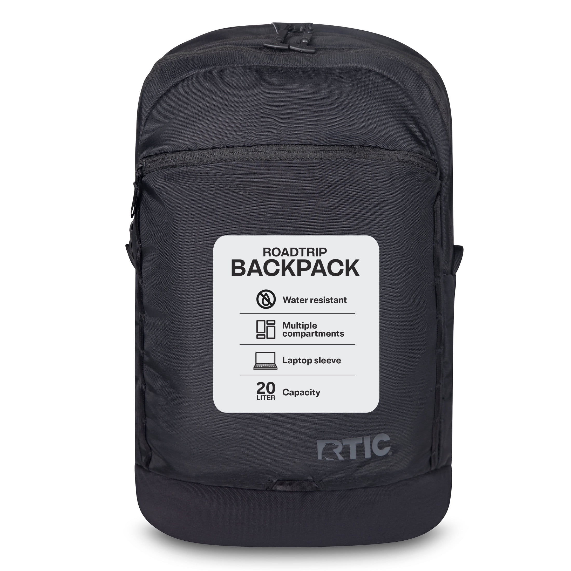 RTIC Road Trip Backpack, Water Resistant, Mesh Back Panel, 20