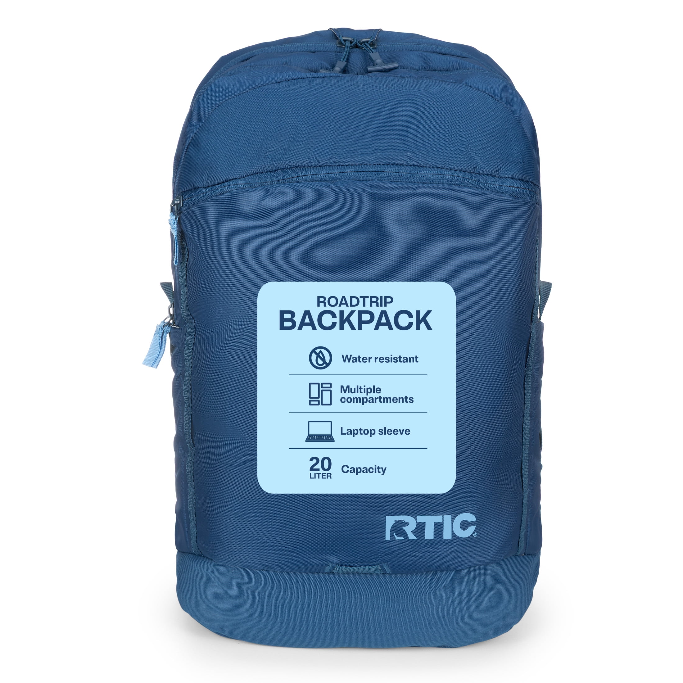 RTIC Road Trip Backpack, Water Resistant, Mesh Back Panel, 20 Liters ...