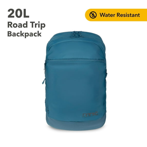 RTIC Road Trip Backpack, Water Resistant, Mesh Back Panel, 20 Liters, Storm