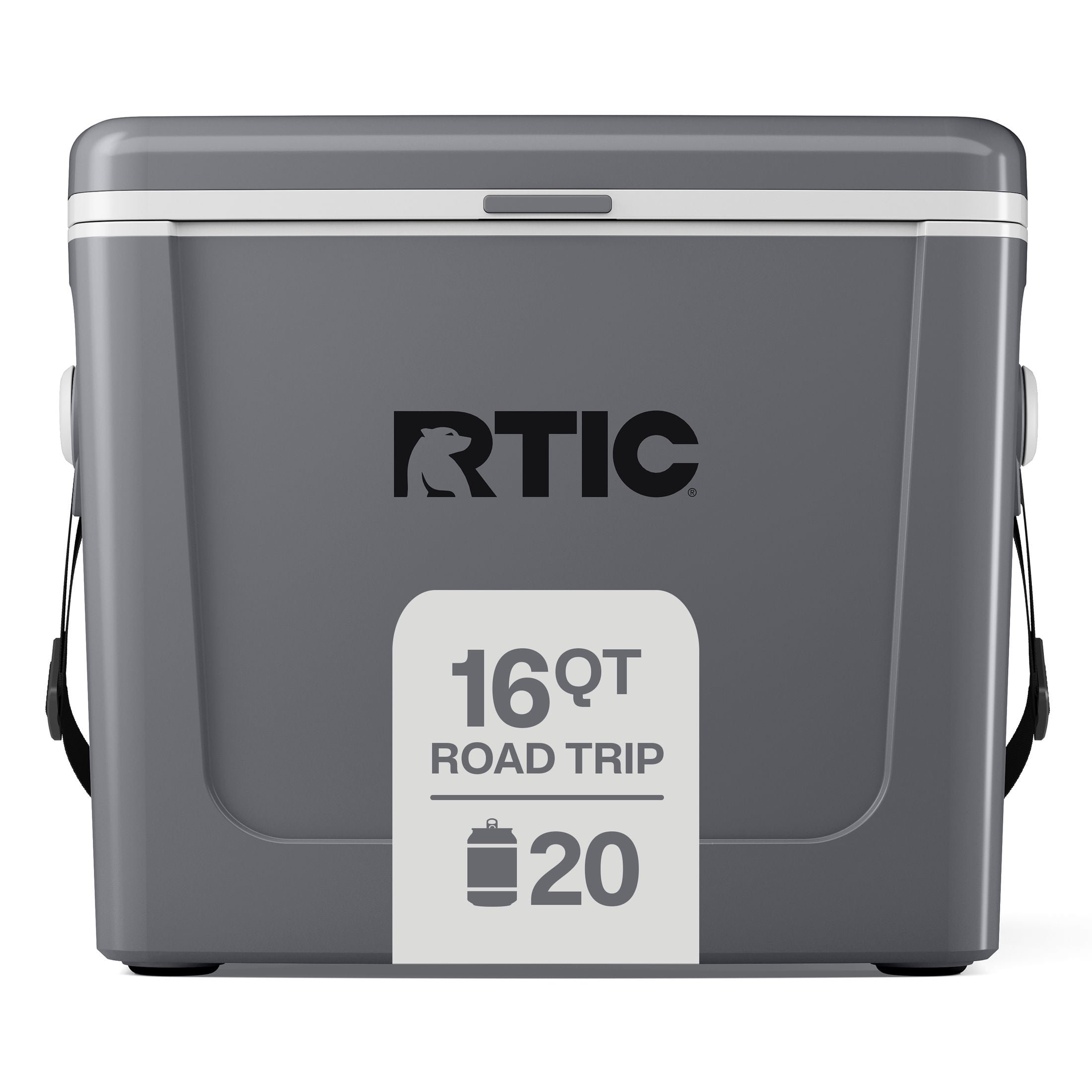 RTIC, Cooler, 16 QT, Fits 20 Cans, Grey, Up to 2 Days Cold