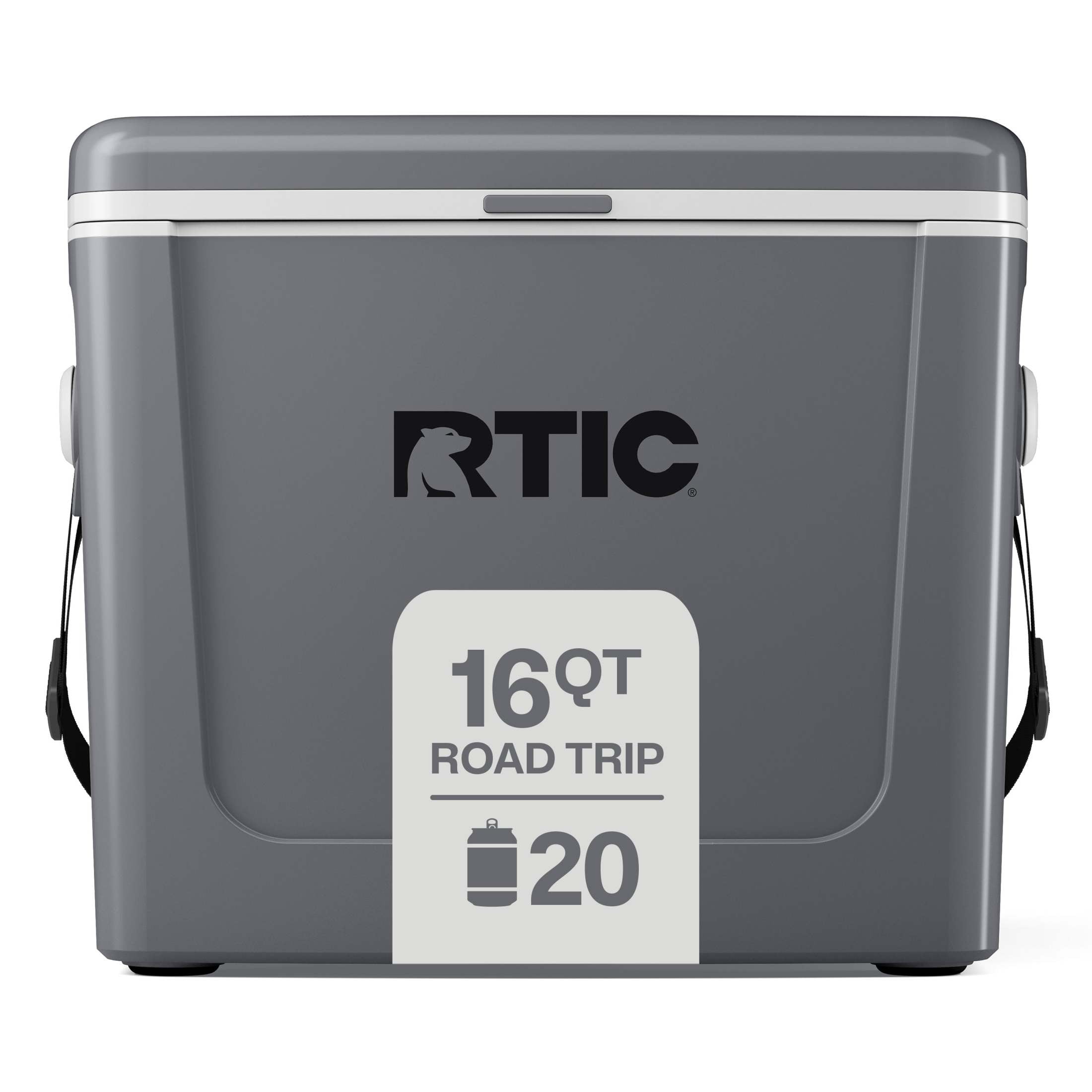 RTIC Road Trip Cooler, 16 QT, 20 Can Hard-Sided Ice Chest Cooler