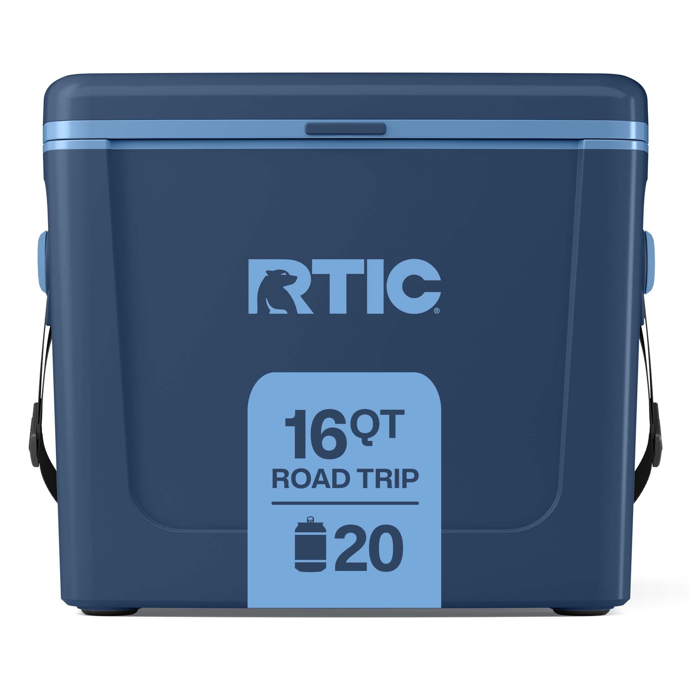 RTIC 16 QT Hard-Sided Ice Chest Cooler, Fits 20 Cans, Road Trip