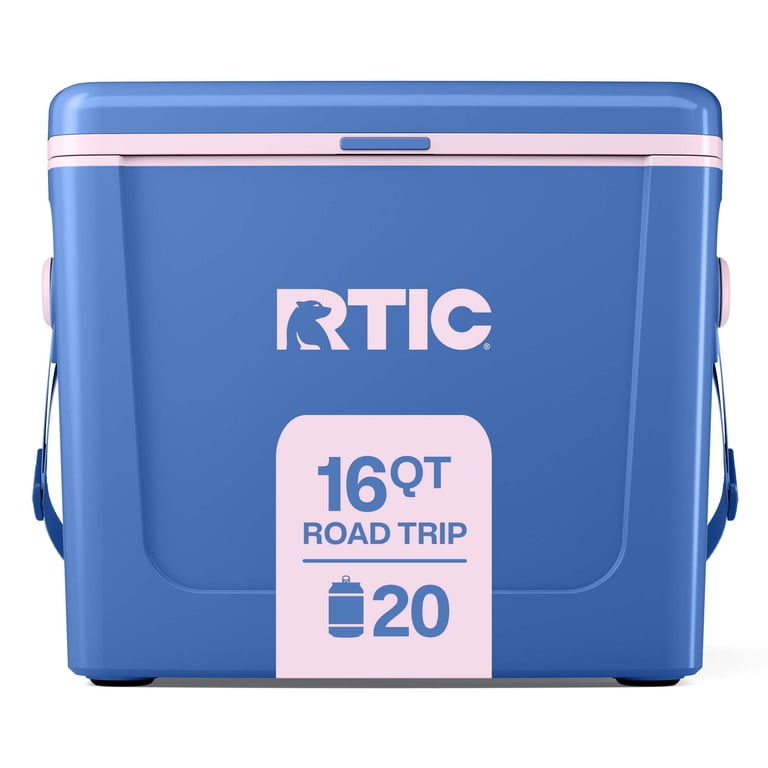 RTIC 16 QT Hard-Sided Ice Chest Cooler, Fits 20 Cans, Road Trip