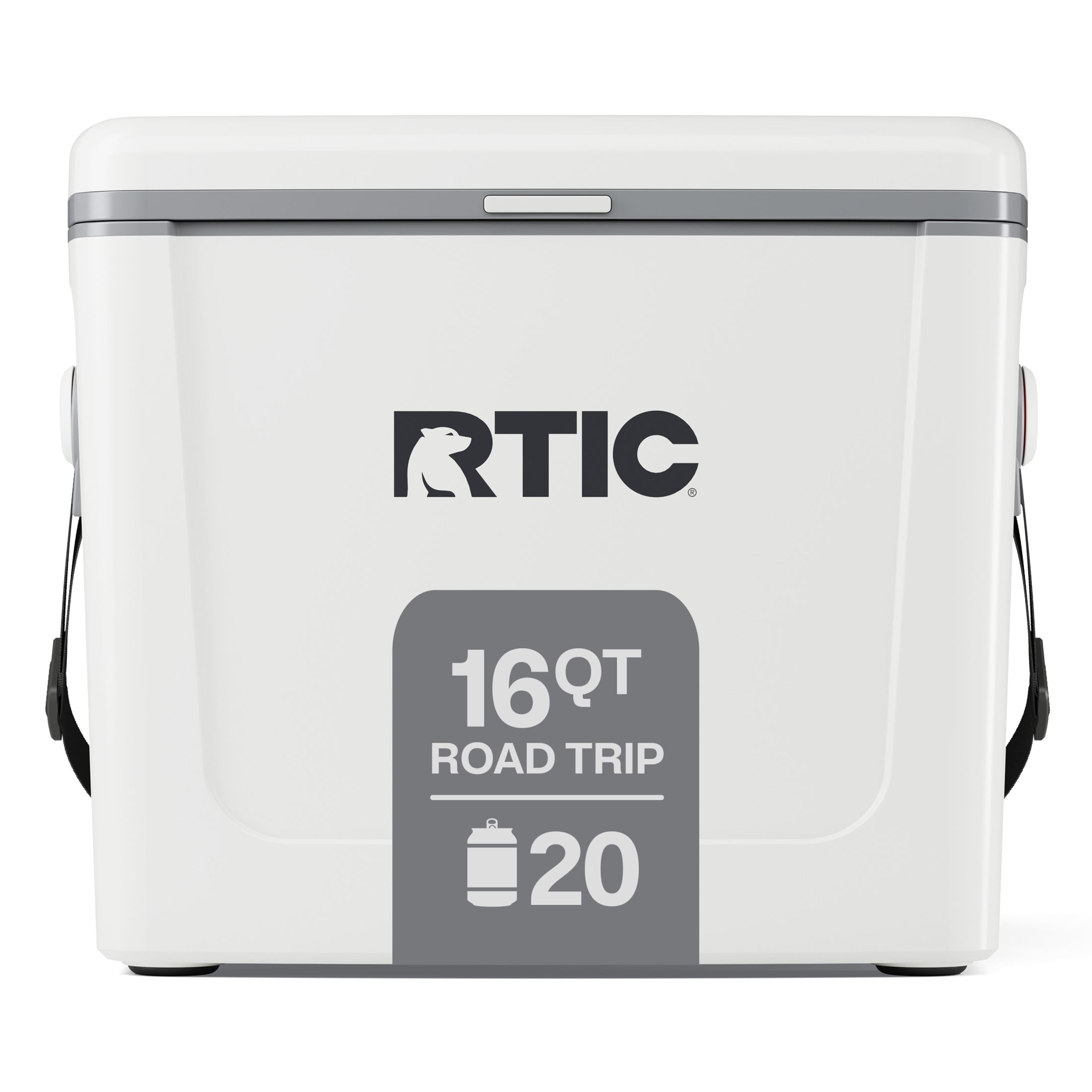 RTIC, Road Trip Cooler, 16 Qt, Fits 12 Cans White Grey - Walmart.com
