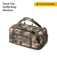 thumbnail image 1 of RTIC Road Trip Duffle Bag, Medium, Water Resistant, Durable Fabric, Olive Midnight Camo, 1 of 7