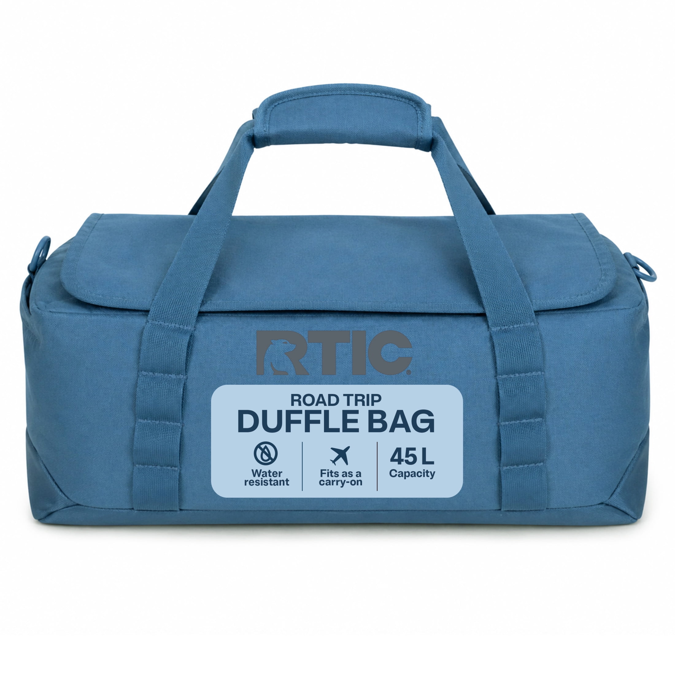 RTIC Road Trip Duffle Bag, Medium, Water Resistant, Durable Fabric