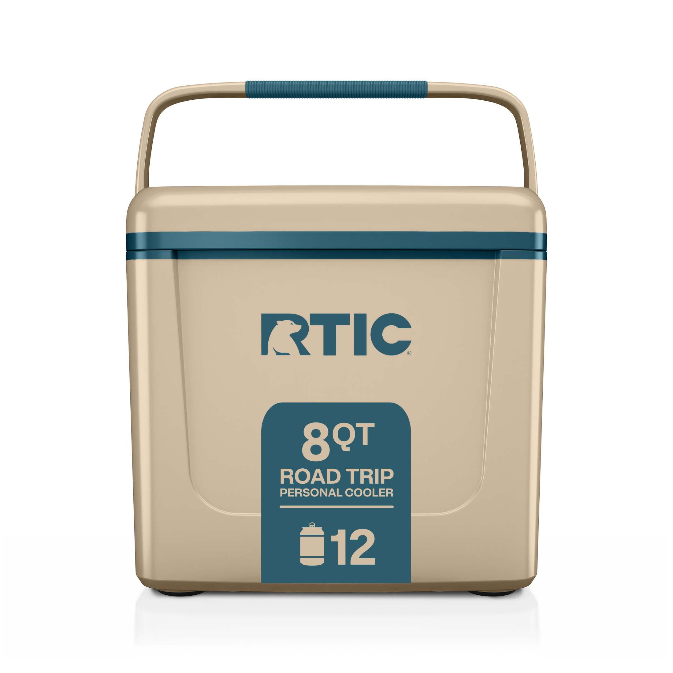 RTIC Road Trip 8 Qt Hard-Sided Personal Cooler, Fits 12 Cans