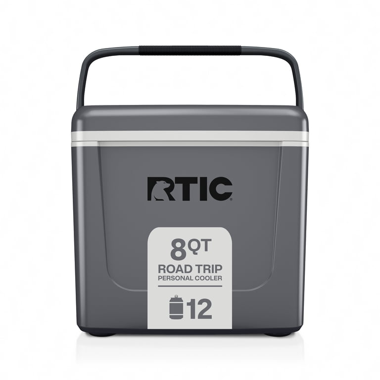 RTIC 8 Qt 12-Can Road Trip Ice Chest Cooler, Grey - Walmart.com