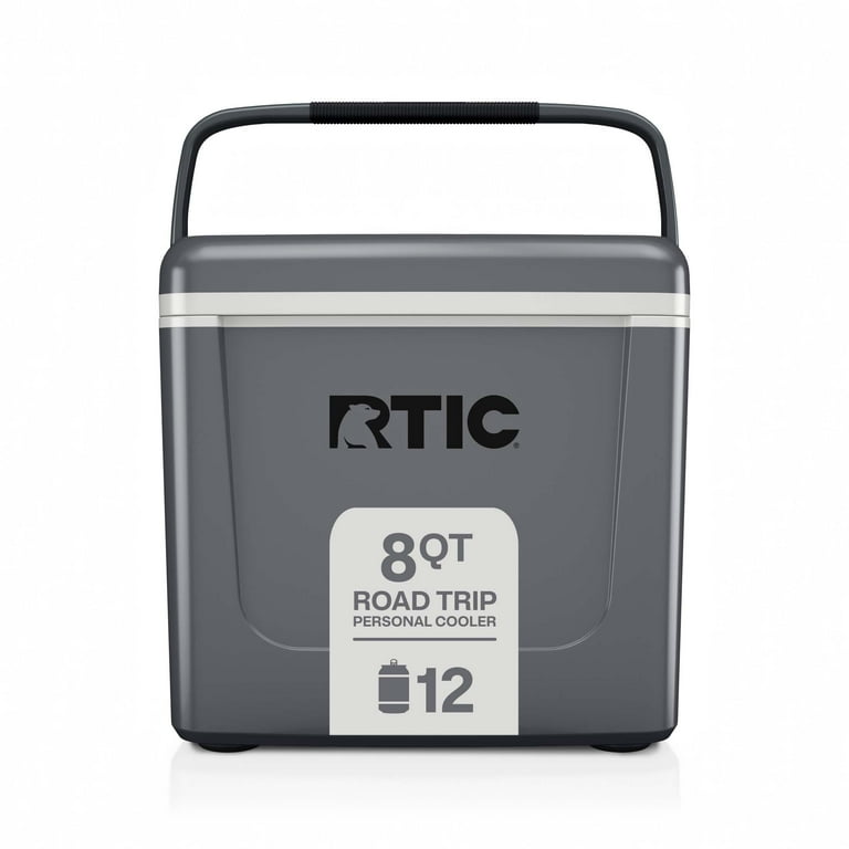 RTIC Road Trip Personal Cooler, 8 QT, 12 Can Hard-Sided Cooler