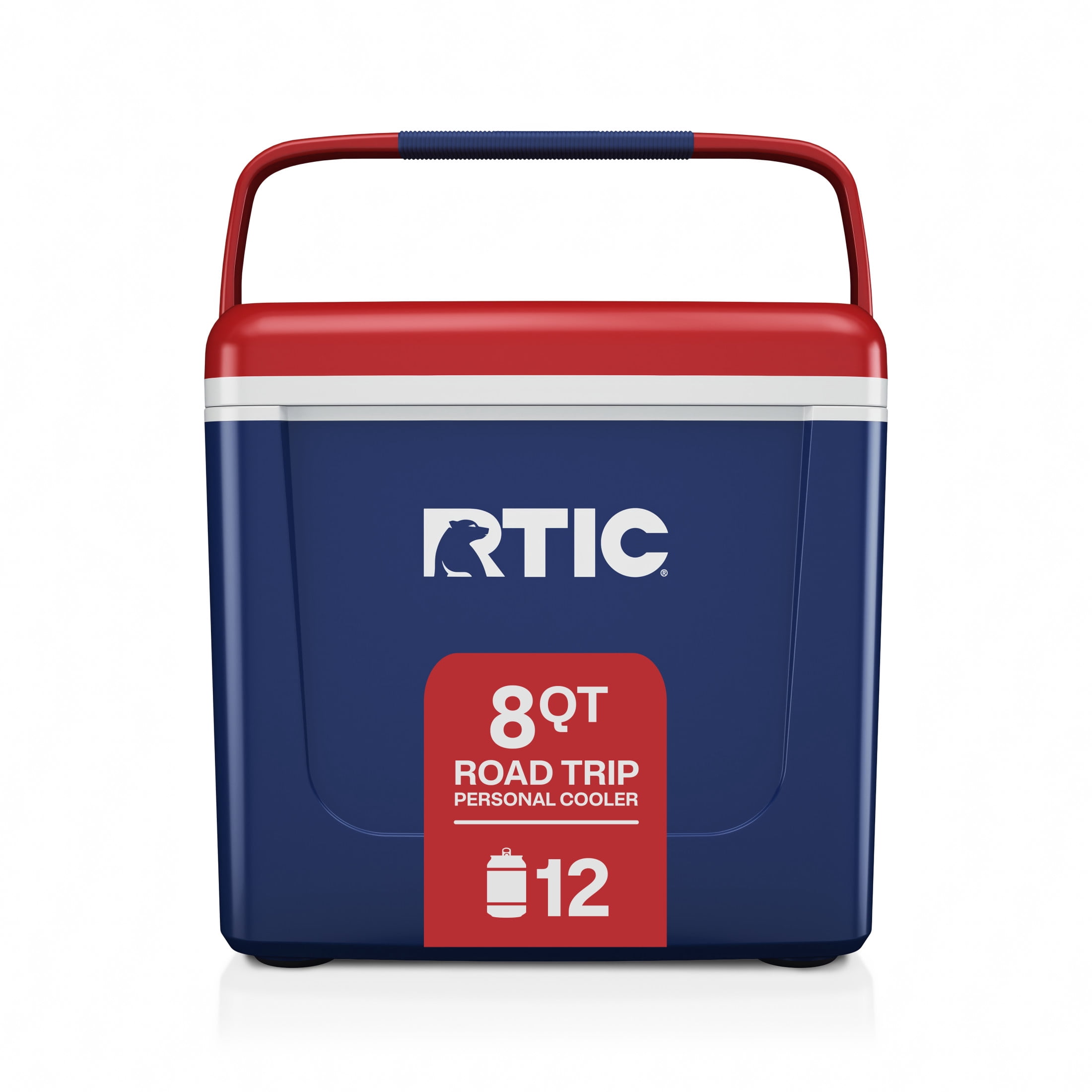 RTIC, Cooler Ice Insulation, 8 Qt, Holds 12 Cans, Road Trip