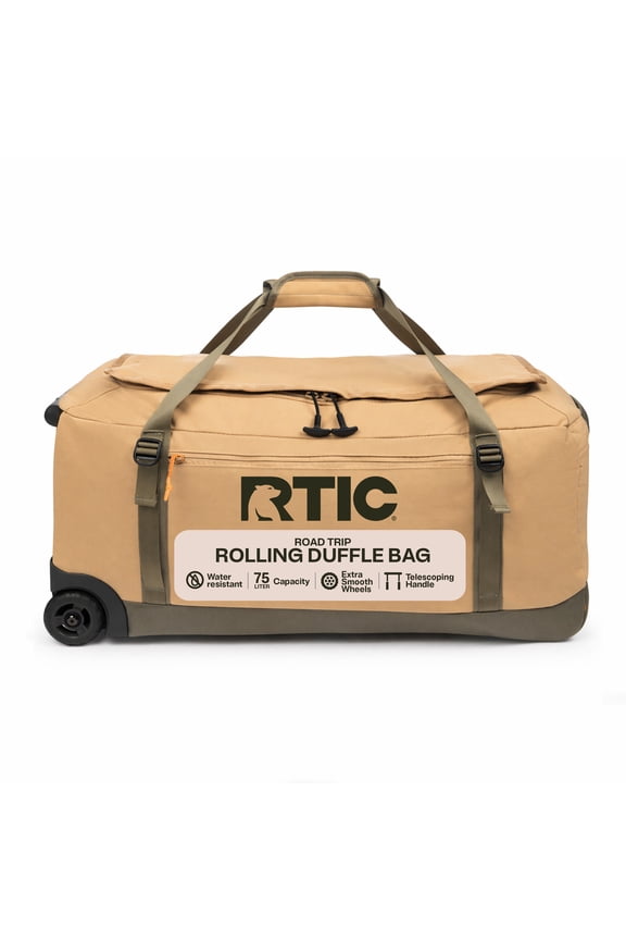 Road Trip Rolling Duffle Bag, Large, Water Resistant and Wheeled, Trailblazer