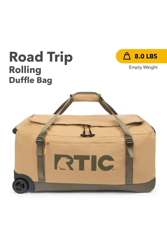 Road Trip Rolling Duffle Bag, Large, Water Resistant and Wheeled, Trailblazer