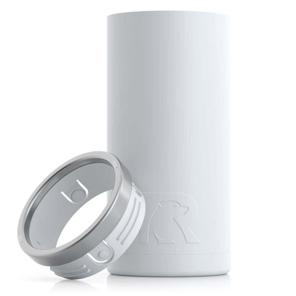 RTIC 12oz White Stainless Steel Can Cooler - RCC-1WHT - IdeaStage  Promotional Products