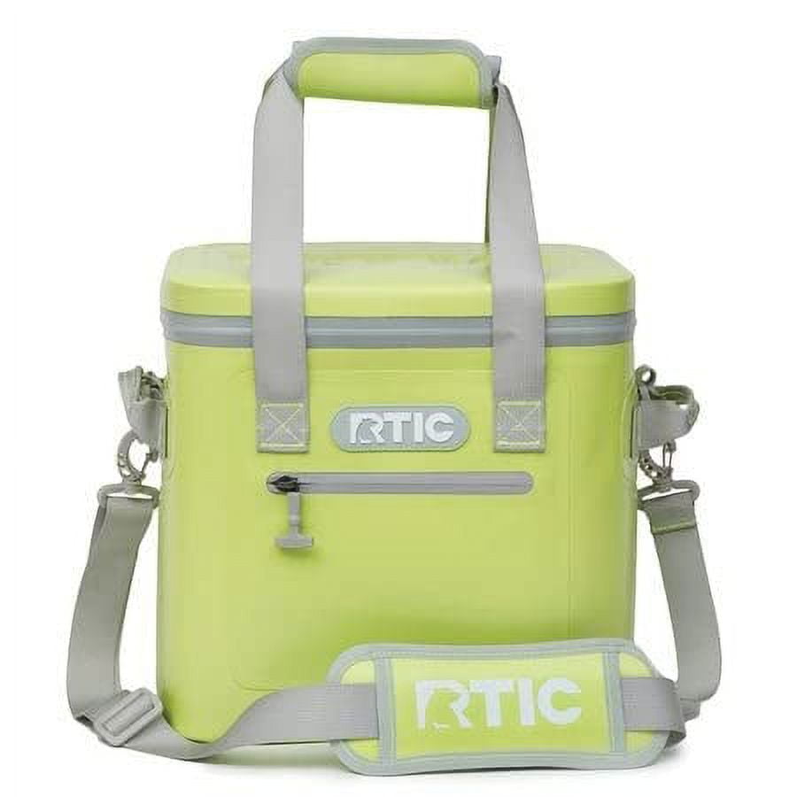RTIC Soft Cooler 12 Can, Insulated Bag Portable Ice Chest Box for Lunch