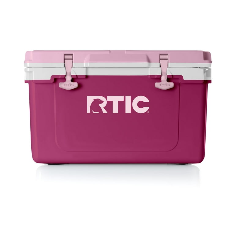  RTIC 45 qt Hard Cooler Insulated Portable Ice Chest Box for  Beach, Drink, Beverage, Camping, Picnic, Fishing, Boat, Barbecue, Blue :  Sports & Outdoors