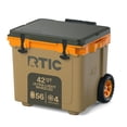 thumbnail image 1 of RTIC Ultra-Light 42 Qt Wheeled Hard-Sided Ice Chest Cooler, Fits 56 Cans, Trailblazer, 1 of 9