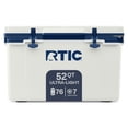 thumbnail image 1 of RTIC 52 Qt 76-Can Ultra-Light Ice Chest Cooler, Cool Grey & Navy, 1 of 9