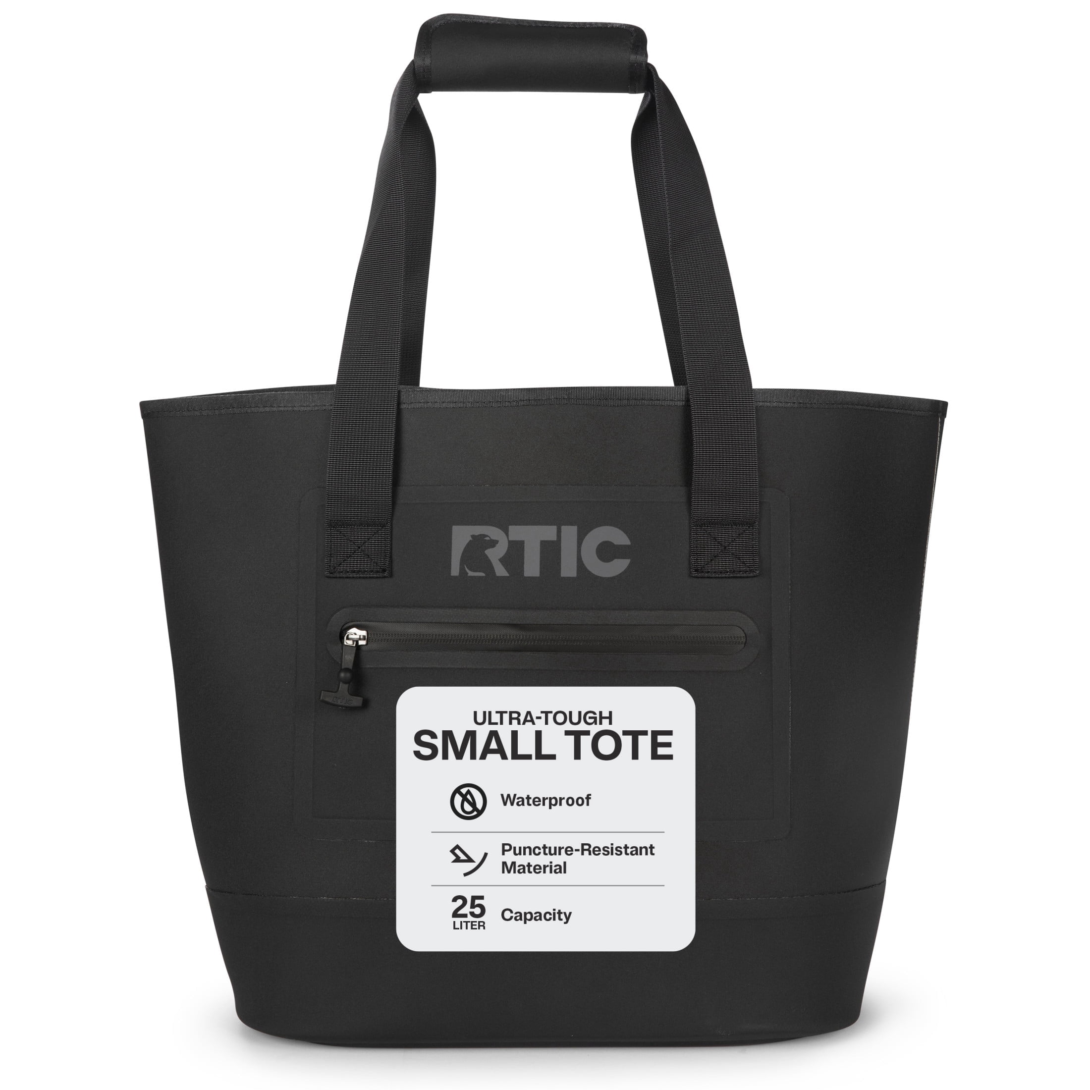 RTIC Ultra-Tough Tote Bag, 25L Waterproof, Black - Walmart.com