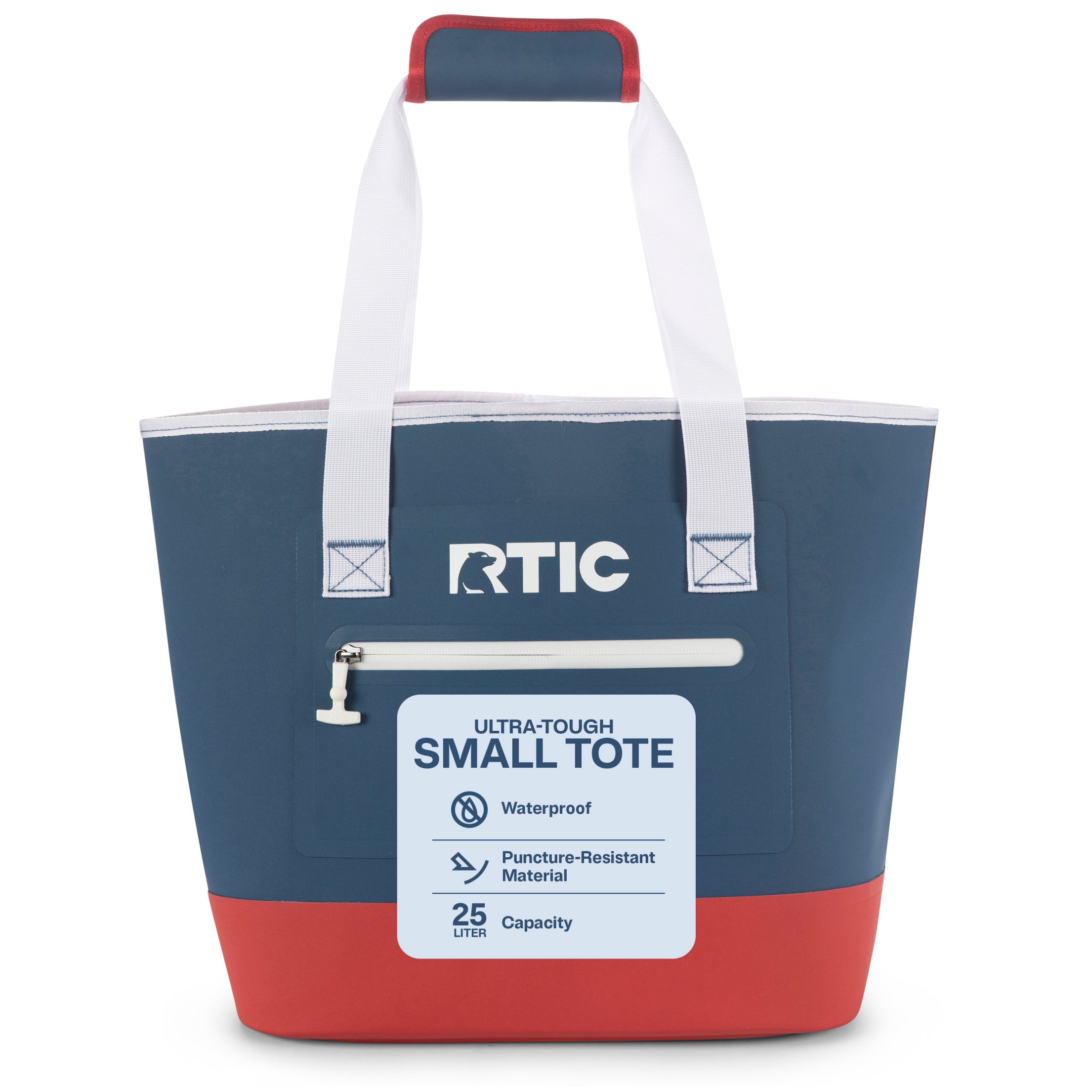 RTIC Ultra-Tough Tote Bag, 25 Ltr Fully Waterproof Bag, Patriot