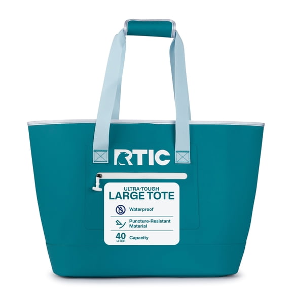 RTIC Ultra-Tough 40 L Waterproof Tote Bag, Deep Harbor