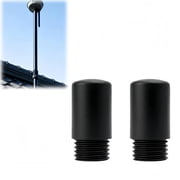 RTK Pole Extension Adapter for Lymow One / One Plus, Receiver Mast Height Extension Mount Bracket for Wall Installation, Improved Signal Positioning for Roof Obstruction Areas, 2 Pack